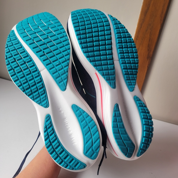 New Mizuno WAVE Rider 29 Mens Running Shoes - Purple and Teal main image 6